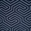 Jacquard fluwelen gordijn met ringen ZKIA-01