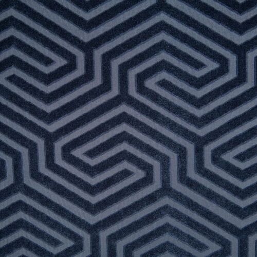 Jacquard fluwelen gordijn met ringen ZKIA-01