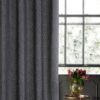 Jacquard fluwelen gordijn met ringen ZKIA-03