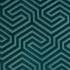 Jacquard fluwelen gordijn met ringen ZKIA-05