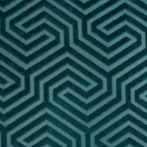 Jacquard fluwelen gordijn met ringen ZKIA-05
