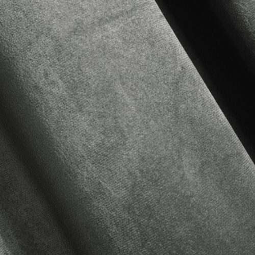 ZKIW-01b Velvet Ringgordijn - Grijs
