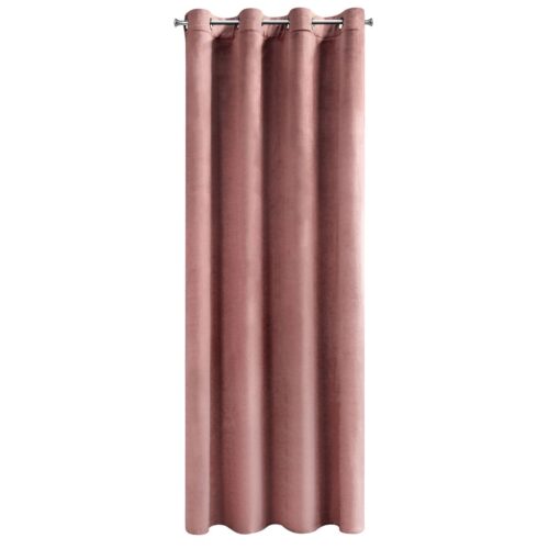 Velvet Ringgordijn - Roze