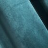 Velvet Ringgordijn - Turquoise