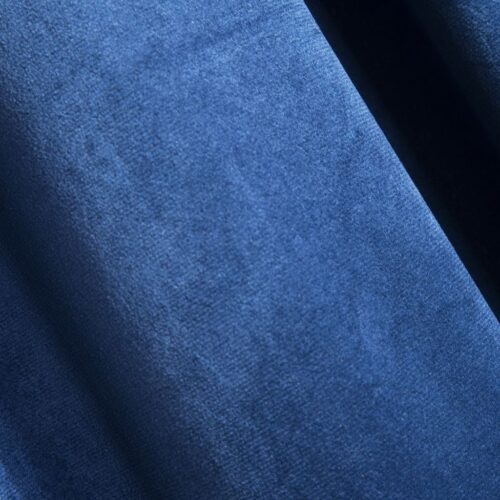Velvet Ringgordijn - Royal Blue