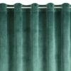 Velvet Ringgordijn - Teal