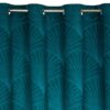 Velours gordijn met ringen ZKLO-01
