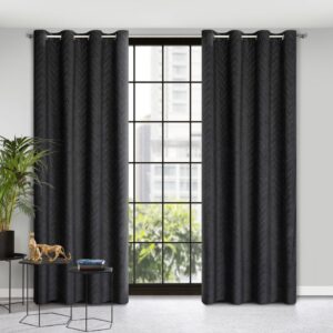 Velours gordijn met jacquardpatroon ZKLX-03
