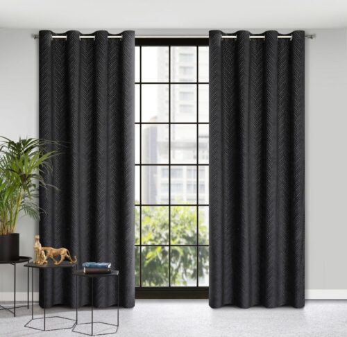 Velours gordijn met jacquardpatroon ZKLX-03