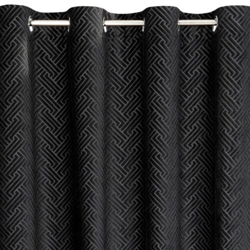 Velours gordijn met jacquardpatroon ZKLX-03
