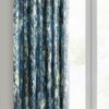 Velours gordijn met metallic print ZKNJ-01