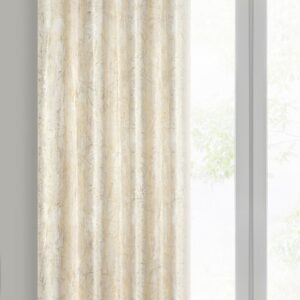 Velours gordijn met metallic print ZKNK-01