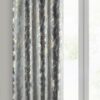 Velours gordijn met metallic print ZKNL-04