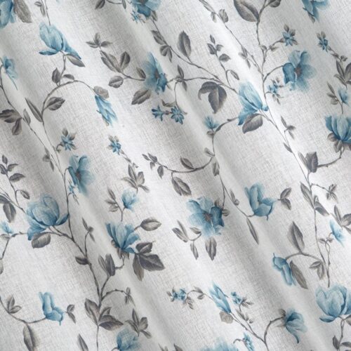 Gordijn met bloemenprint ZKPS-02