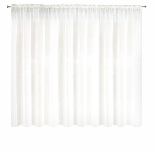 Extra brede vitrage (350cm) - Wit