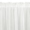 Extra brede vitrage (350cm) - Wit