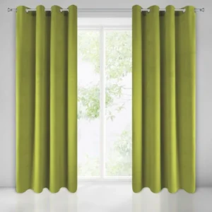 Velours gordijn met ringen ZKXX-12