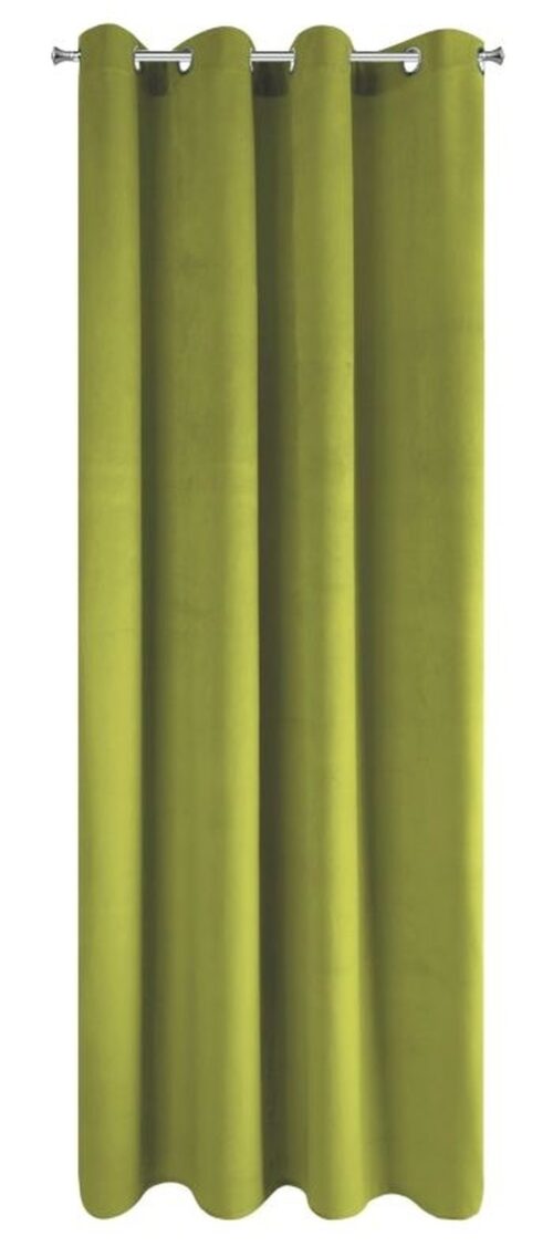 Velours gordijn met ringen ZKXX-12