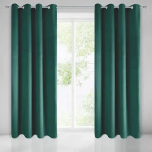 Velours gordijn met ringen ZKXX-03