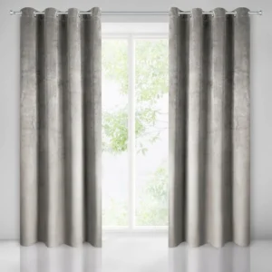 Velours gordijn met ringen ZKXX-09