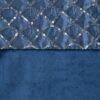 Velours gordijn versierd met borduursels en pailletten ZKZQ-04