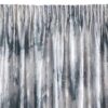 Velours gordijn met metallic print ZLD-01