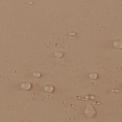 ZMO-07a.webp Waterdicht Tuingordijn met Plooien - Camel (200cm hoog)