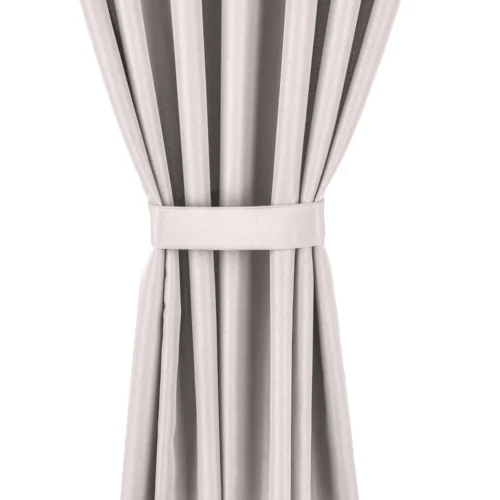 Waterdicht Buitengordijn met Ringen - Beige (200cm hoog)