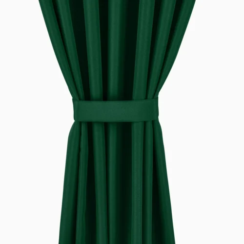 Waterdicht Buitengordijn met Ringen - Donkergroen (200cm hoog)