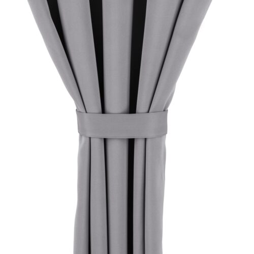Waterdicht Tuingordijn met Tunnel - Lichtgrijs (200cm hoog)