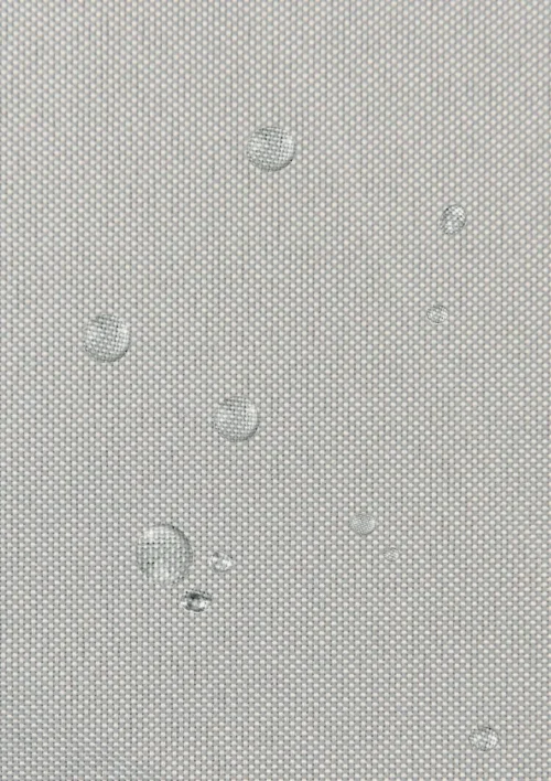 Waterdicht Tuingordijn met Plooien - Lichtgrijs (190cm hoog)