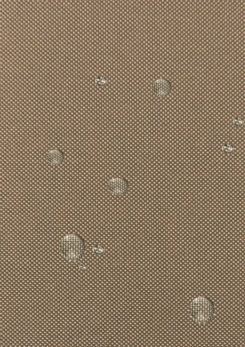 Waterdicht Tuingordijn met Lussen - Taupe (250cm hoog)