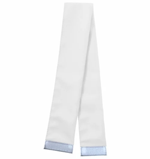 Waterdicht Tuingordijn met Plooien - Wit (190cm hoog)