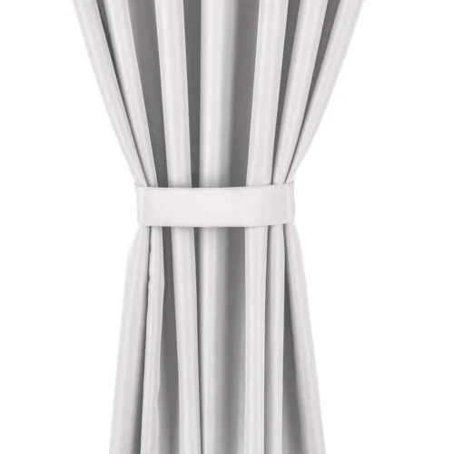 Waterdicht Tuingordijn met Afneembare Lussen - Off-white (190cm hoog)