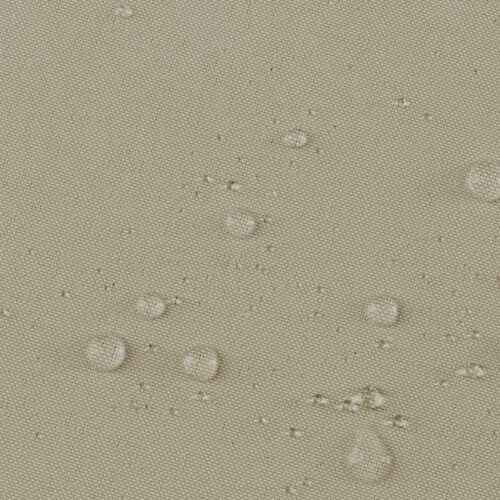 ZMOT-03a.jpg Waterdicht Tuingordijn met Plooien - Beige (200cm hoog)
