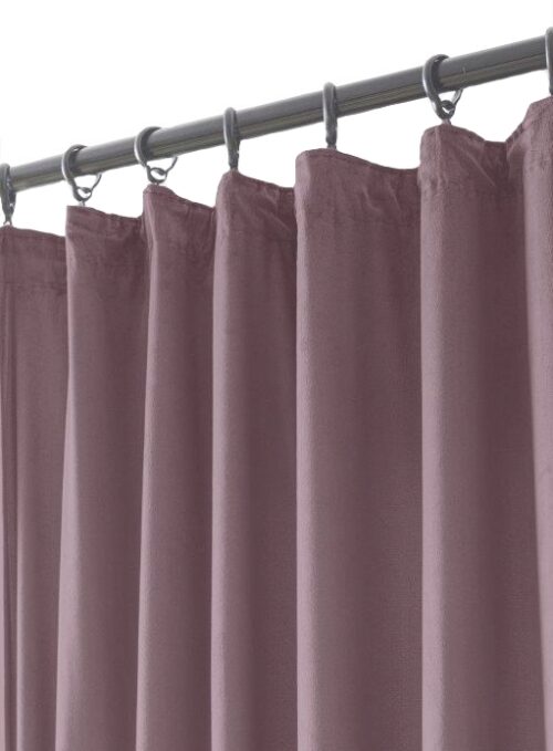 Velours plooigordijn ZMR-05