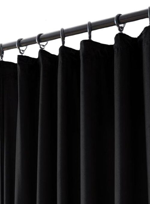 Velours plooigordijn ZMR-06