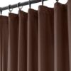 Chocolade velours plooigordijn ZMR-08
