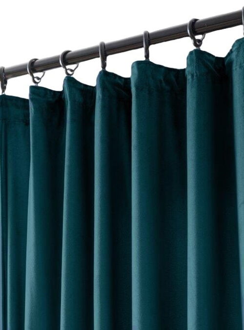 Velours plooigordijn ZMR-09
