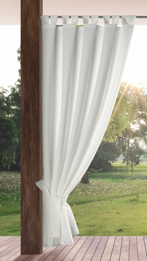 Waterdicht Buitengordijn - Wit (240cm hoog)