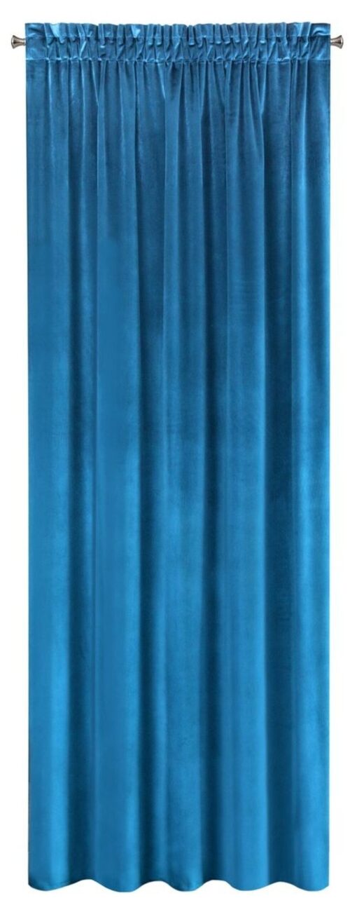 Velours gordijn ZWA-03