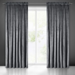 Velours gordijn ZWE-01