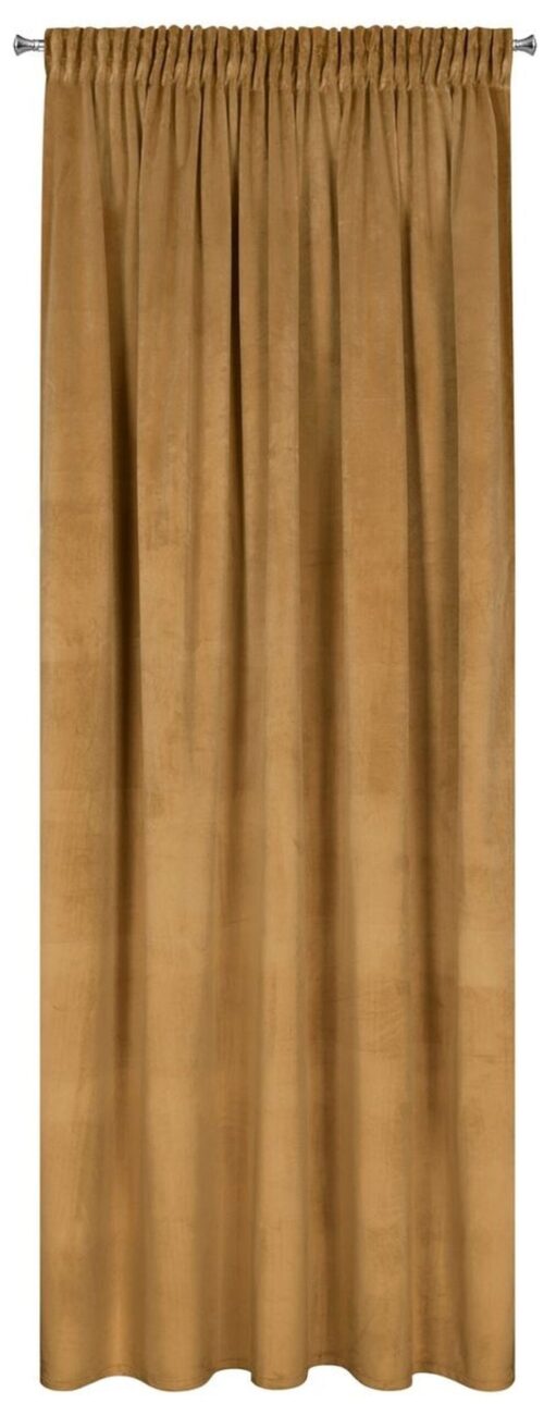 Velours plooigordijn ZWE-15