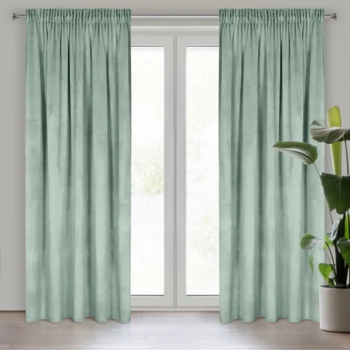 Velours gordijn ZWE-18