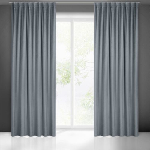 Velours gordijn ZWN-03