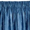 Velours gordijn met champagneprint ZWY-03