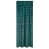 Velours gordijn met champagneprint ZWY-04