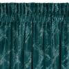 Velours gordijn met champagneprint ZWY-04
